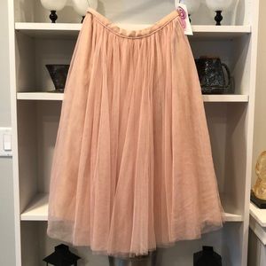 Jenny Yoo pink tulle skirt